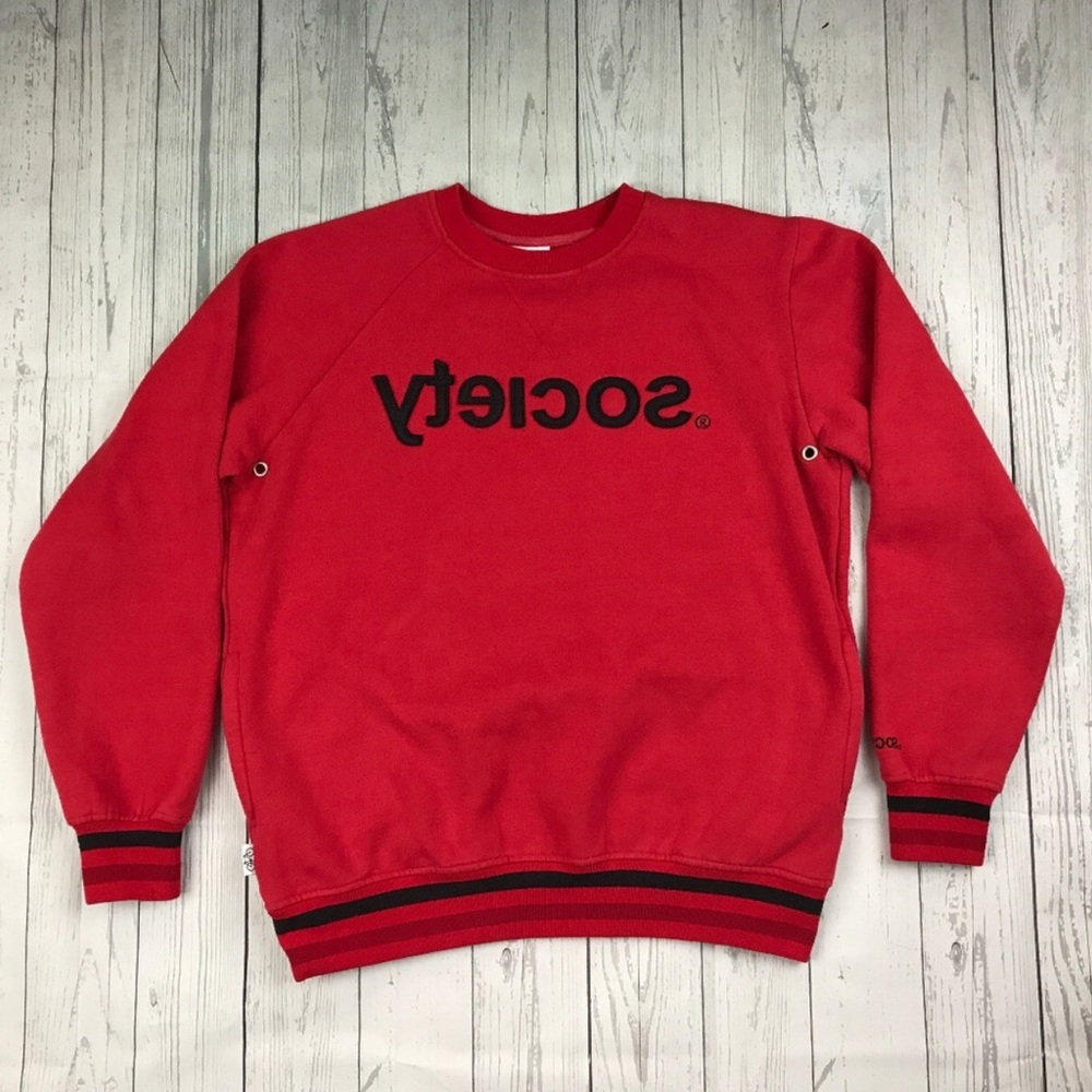 SOCIETY crewneck sweatshirt